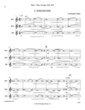 Weait, Christopher % Three Settings (score & parts) - 2OB/EH