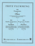Flemming, Fritz % 60 Progressive Etudes, book 1 - 2OB