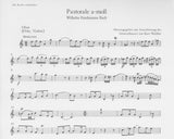 Bach, W.F. % Pastorale in a minor - OB/BSN/PN (Basso Continuo)