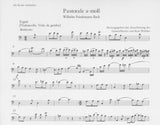 Bach, W.F. % Pastorale in a minor - OB/BSN/PN (Basso Continuo)
