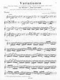 Beethoven, Ludwig van % Variations on "La ci darem la mano" - OB/PN