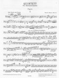 Blumer, Theodor % Quintet, op. 52 (parts only) - WW5
