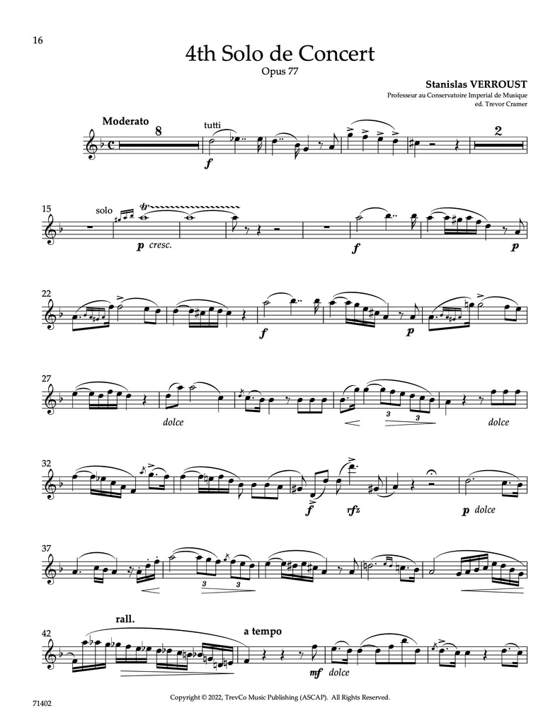 12 Solos de Concert: Complete solo oboe parts - - Trevco Music