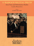 Weissenborn, Julius % 11 Bassoon Recital Pieces from "Tone & Performance Studies" (Williams) - BSN/PN