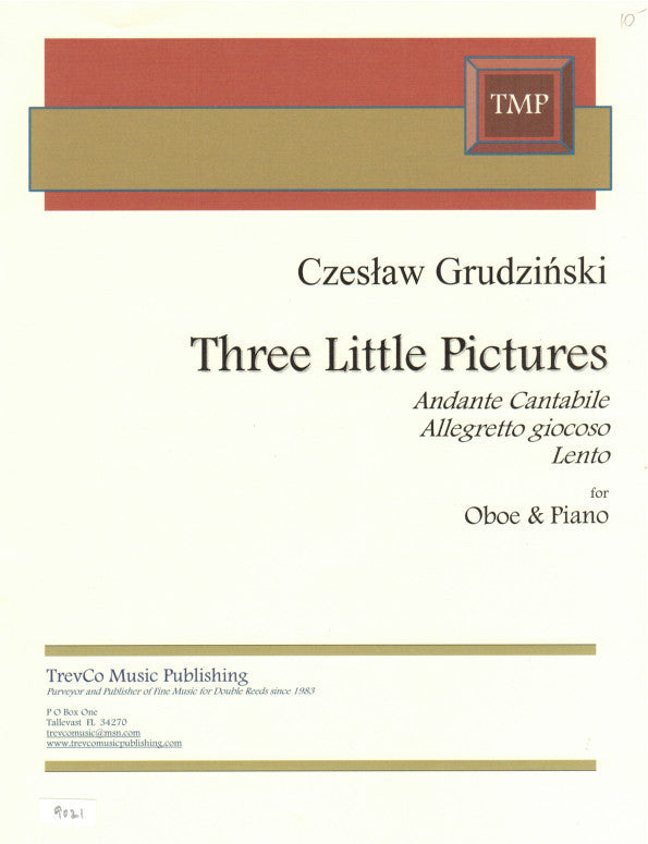 Grudzinski, Czeslaw % Three Little Pictures-OB/PN