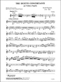 Paganini, Niccolo % Tre Duetti Concertanti (score & parts) - VLN/BSN