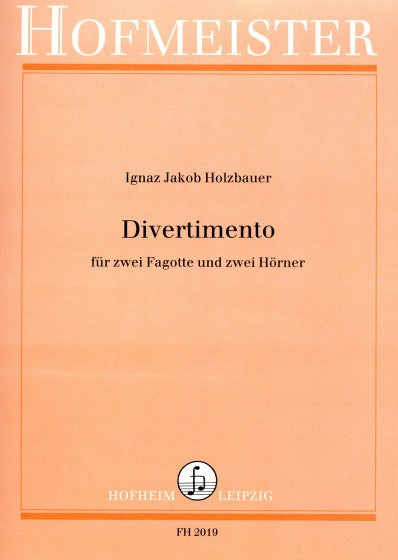 Holzbauer, Ignaz Jakob % Divertimento (1776)-2BSN/2HN