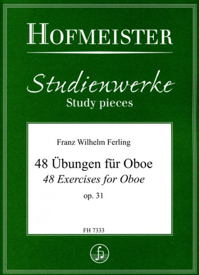 Ferling, Franz Wilhelm % 48 Famous Studies, op. 31 - OB