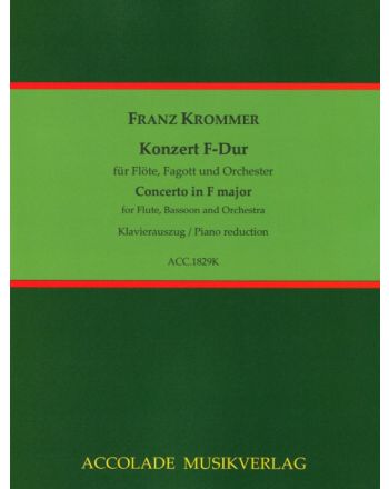 Krommer, Franz % Concerto in F Major - FL/BSN/PN
