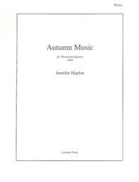 Higdon, Jennifer % Autumn Music (score & parts) - WW5