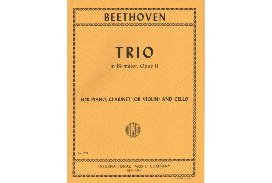 Trio, op. 11 CL/BSN/PN Trevco Music