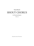 Bunch, Kenji % Shout Chorus (score & parts) - WW5
