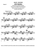 Bach/Gounod % Ave Maria (Score & Parts)-Solo OB/4BSN or EH/4BSN