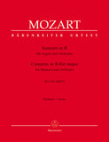 Mozart, Wolfgang Amadeus % Concerto in Bb Major, K.191 (urtext) (full score only) - BSN/ORCH