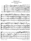 Mozart, Wolfgang Amadeus % Quartet in F, K370 (study score) - OB/STG3
