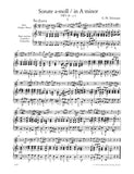 Telemann, Georg Philipp % Sonatas & Pieces from "Der getreue Musikmeister"-OB/PN (Basso Continuo)