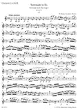 Mozart, Wolfgang Amadeus % Serenade in Eb Major (parts only) K375 - 2CL/2BSN/2HN