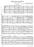Moussorgsky, Modest % Pictures at an Exhibition (score & parts) - WW5