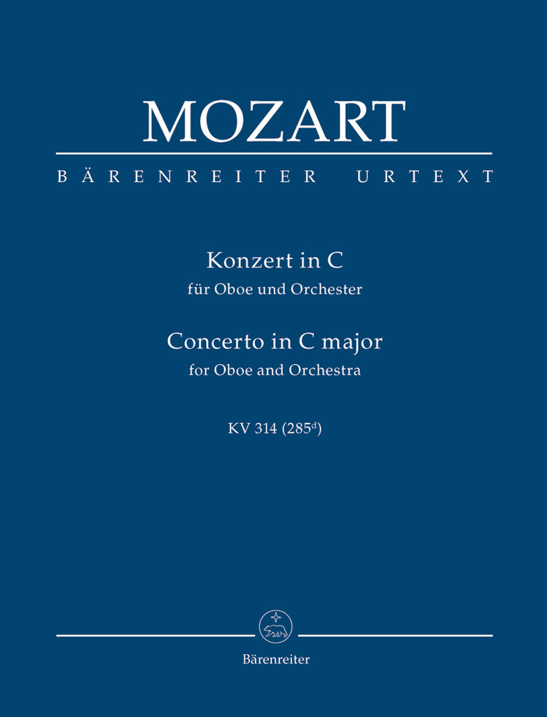 Mozart, Wolfgang Amadeus % Concerto in C K314 (Urtext) (Study Score)-OB/ORCH