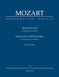 Mozart, Wolfgang Amadeus % Concerto in Bb Major, K191 (urtext) (study score) - BSN/ORCH