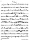 Mozart, Wolfgang Amadeus % Quartet in F Major, K370 (parts only) - OB/STG3