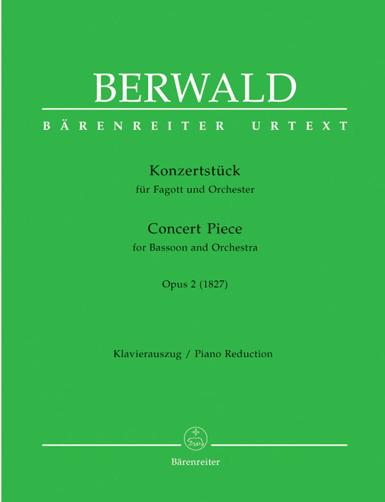 Berwald, Franz % Concert Piece, op. 2 - BSN/PN