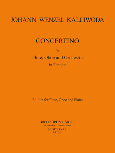 Kalliwoda, Johann Baptist Wenzel % Concertino in F Major-FL/OB/PN