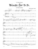 Agrell, Jeffrey % Blues for D.D. - OB/PN
