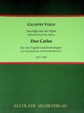 Verdi, Giuseppe % Selections from "Don Carlos" (score & parts) - 4BSN/CBSN