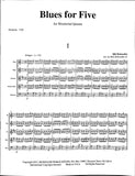 Holcombe, Bill % Blues for Five-WW5