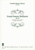 Thurner, Friedrich Eugen % Grand Sonate Brilliante, op. 45 - OB/PN
