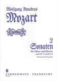 Mozart, Wolfgang Amadeus % Two Sonatas after K13 & K14-OB/PN